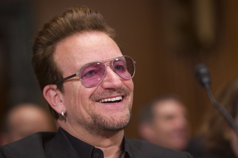 Bono is the subject of an upcoming documentary due on Apple TV+ May 30. File Photo by Kevin Dietsch/UPI
