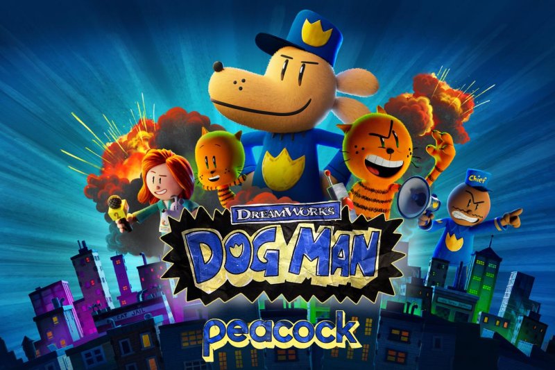 "Dog Man" arrives on Peacock May 30. Photo courtesy of NBC Universal