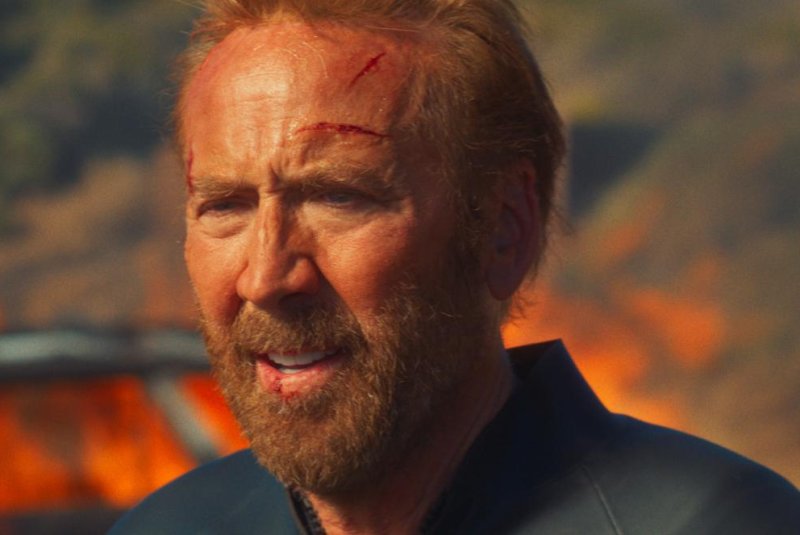 Nicolas Cage is "The Surfer," in theaters Friday. Photo courtesy of Roadside Attractions