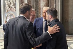 Russia launches major drone attack on Ukraine despite 'productive' Vatican City Meeting