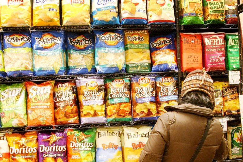 The dominance of ultra-processed foods in grocery stores is responsible for a total of nearly 125,000 preventable premature deaths in the United States during 2017 and 2018 and many thousands more across the globe, according to a Brazilian study released Monday. File Photo by Monika Graff/UPI