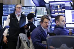 U.S. stocks end on upswing for second week in a row